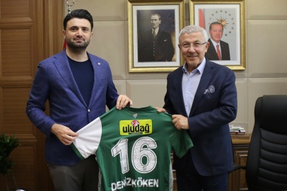 Başkan Enes Çelik’ten Deniz Köken’e ziyaret