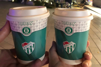 Bursa'da B Kafe'lerdeki Bursaspor bardakları ile ilgili açıklama geldi!