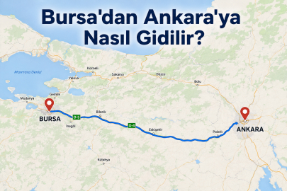 Bursa-Ankara kaç kilometre? Bursa'dan Ankara'ya nasıl gidilir? İşte yolculuk süresi ve ulaşım rehberi