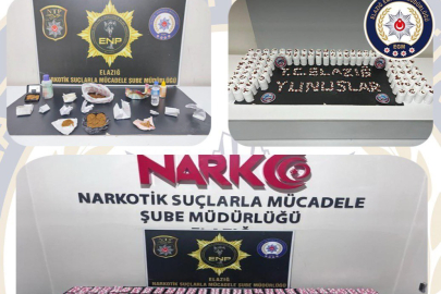 Elazığ’da uyuşturucu operasyonları: 7 tutuklama