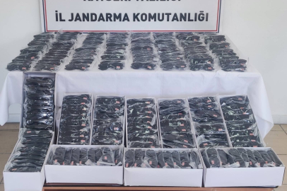 Kayseri'de kargo yolu ile 3 milyon TL’lik kaçak gözlüğe jandarma operasyonu