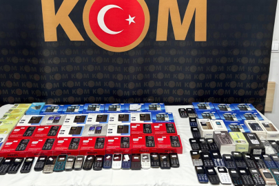 Kastamonu'da 102 adet kaçak cep telefonu ele geçirildi
