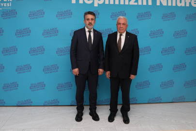 Şadi Özdemir, Bursa Büyükşehir Belediye Başkan Vekili Biba'yı ağırladı