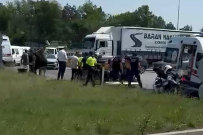 Kırklareli Lüleburgaz'da iki otomobil çarpıştı: 6 yaralı