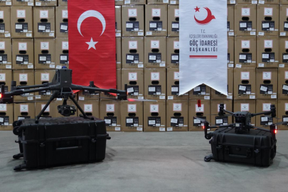 Sınır güvenliği için 391 dron envantere alındı