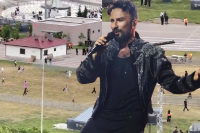 Tarkan konseri için sıra kapma yarışı vardı! Görüntüler viral oldu...