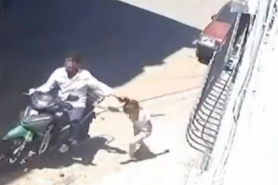 Gaziantep'te küçük kızını darbedip motosikletle sürükleyen baba tutuklandı