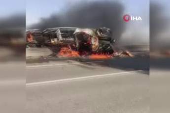 Irak’ta kaza sonrası otobüste yangın çıktı: 25 ölü