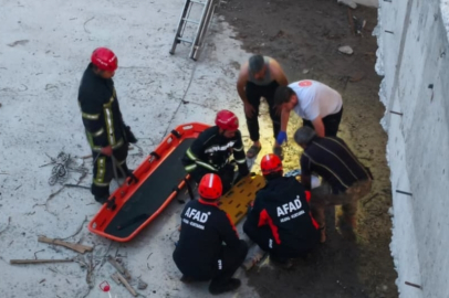 Kayseri'de su kanalına düşen çocuk kurtarıldı