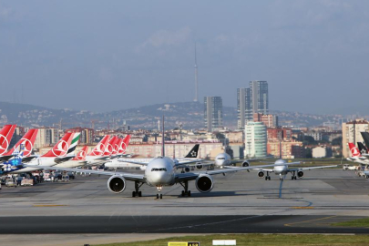 Türkiye'de 5 ayda 89 milyon kişi hava yolunu kullandı
