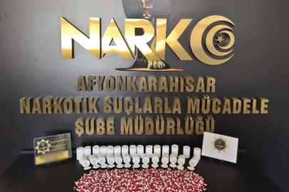 Afyonkarahisar'da uyuşturucu operasyonu: 1 şüpheli tutuklandı