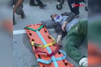 Bartın'da patpat devrildi: 3 yaralı