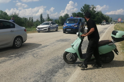 Isparta'da motosiklet kazası: 1 ağır yaralı