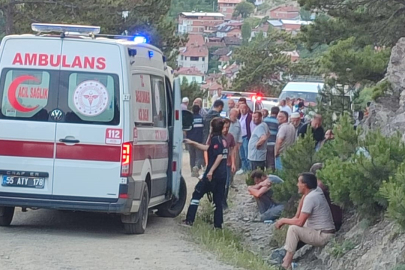 Samsun'da traktör uçuruma yuvarlandı: 1 ölü, 1 yaralı