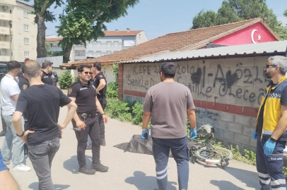 Bursa'da bisikletten düşen yaşlı adam hayatını kaybetti
