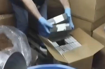 Kayseri’de 1 milyon 50 bin adet makaron ele geçirildi: 1 gözaltı