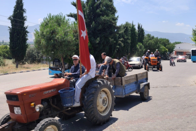 Manisa'da yeni mezarlık projesine traktörlü tepki