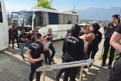 Bursa'da hava destekli uyuşturucu operasyonu! 23 şüpheli adliyede...