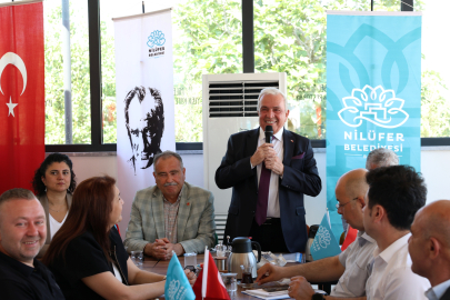 Bursa Nilüfer Belediye Başkanı Özdemir, muhtarlara turizm projelerini anlattı