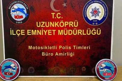 Edirne Uzunköprü'de şüpheli araçtan uyuşturucu çıktı
