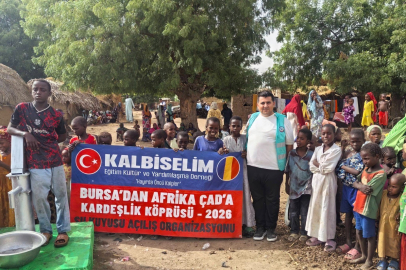 Bursalı Kalbi Selim, Afrikalı yetimlere moral oldu