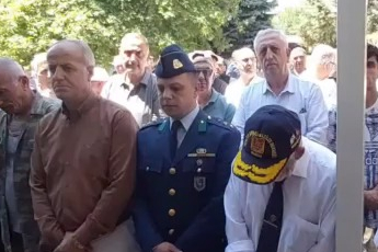 Bursa'da Kıbrıs gazisi törenle toprağa verildi!