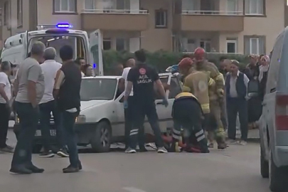 Bursa’da minibüs ile otomobil çarpıştı! Çok sayıda yaralı var