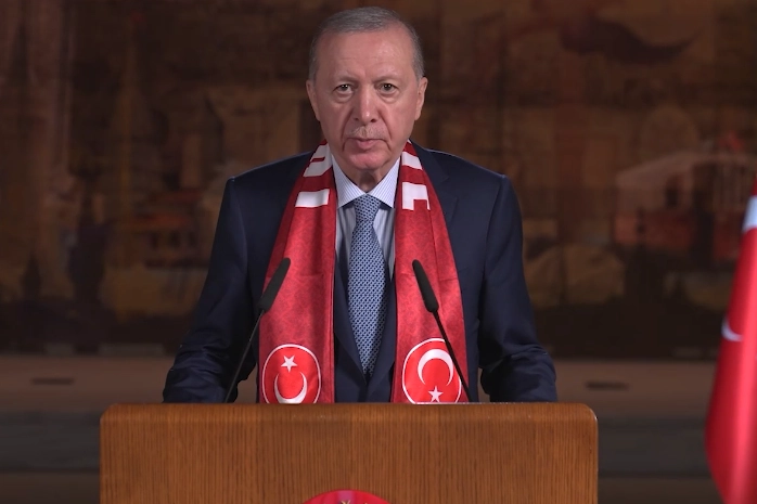 Cumhurbaşkanı Erdoğan'dan Bizim Çocuklar'a mesaj: Şimdi yeni bir destanı yazmanın tam zamanı!