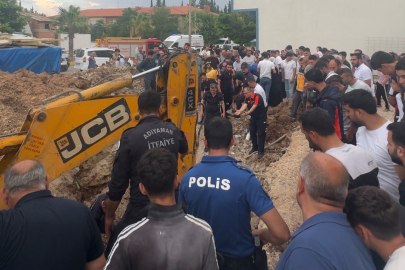 Adıyaman'da baba ve oğlu göçük altında kaldı: 2 yaralı