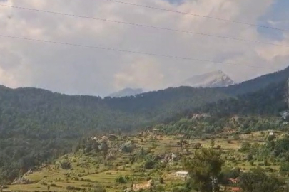 Antalya'da yıldırımın neden olduğu orman yangını kontrol altına alındı