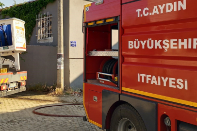 Aydın Dalama’da ev yangını