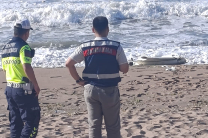 Bartın Kurucaşile'de plajda silahlı insansız hava aracı bulundu