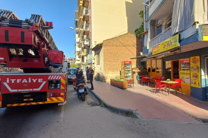 Aydın'da yangını söndürmek isterken yaralandı