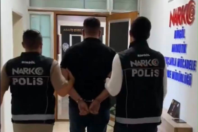 Bingöl'de uyuşturucu taciri tutuklandı