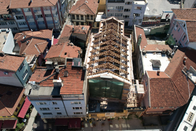 Bursa Setbaşı Sanat Merkezi'nde çalışmalar sona yaklaştı