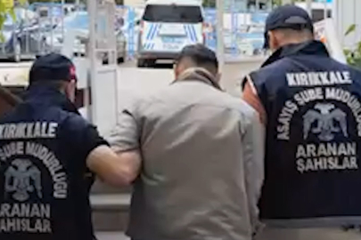 Kırıkkale’de 10 yıl hapis cezası bulunan yabancı uyruklu hükümlü yakalandı