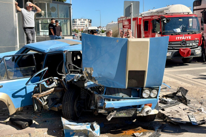 Kocaeli'de otomobil ile cipin çarpıştığı kazada 3 kişi yaralandı