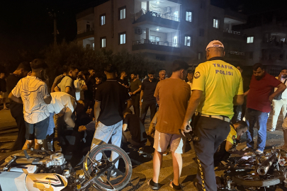 Mersin'de motosiklet kazası: 1 ölü, 1 yaralı
