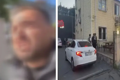 Sarıyer'de husumetlisini silahla yaralayan şüpheli, saldırı anını cep telefonuyla kaydetti