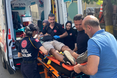Aydın'da kamyonetin çarptığı yaya yaralandı