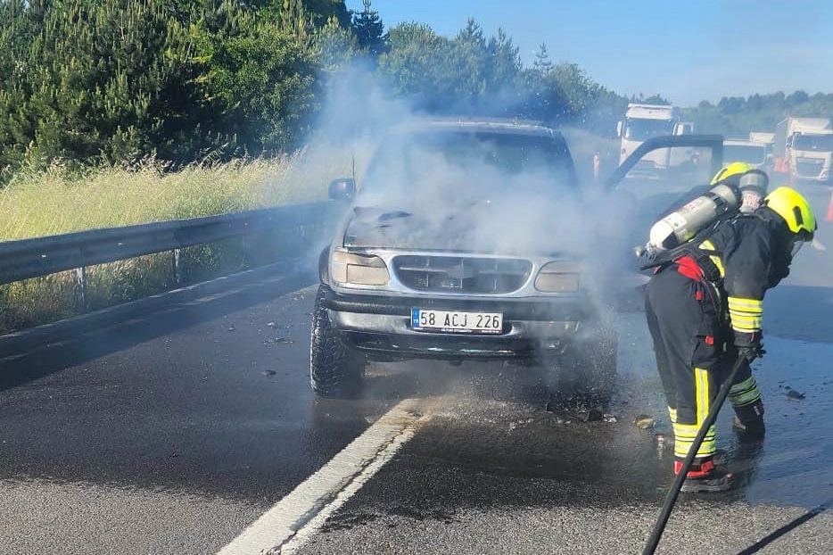 Bolu TEM Otoyolu’nda cip alevlere teslim oldu