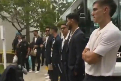 Dünya Kupası'nda yıldız futbolcuları K9 köpeklerle aradılar!