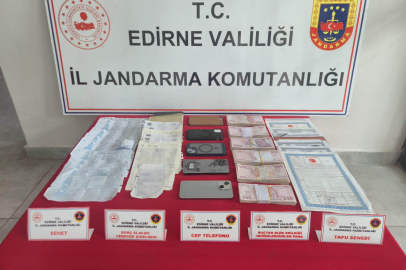 Edirne Keşan’da 6 şüpheli "tefecilik" iddiasıyla gözaltına alındı