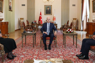 TBMM Başkanı Kurtulmuş, DEM heyetini kabul etti