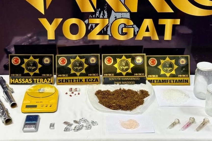 Yozgat’taki uyuşturucu operasyonunda 1 kişi tutuklandı