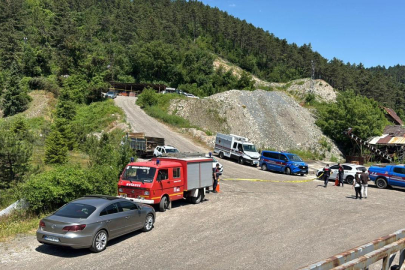 Bolu'da maden ocağında göçük