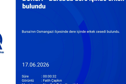 Bursa Soğanlı'da ceset şoku! Dere içinde bulundu