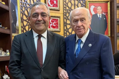 CHP Milletvekili Sezgin Tanrıkulu Devlet Bahçeli'yi ziyaret etti!