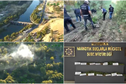 UNESCO Dünya Miras Listesi’ndeki Hevsel Bahçeleri’nde uyuşturucu operasyonu!