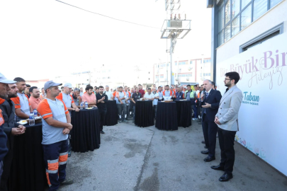 Bursa İnegöl Belediye Başkanı Taban temizlik personelleriyle buluştu